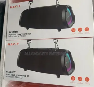 Havit Sk903bt Portable Wireless Waterproof 80watts Bluetooth Speaker