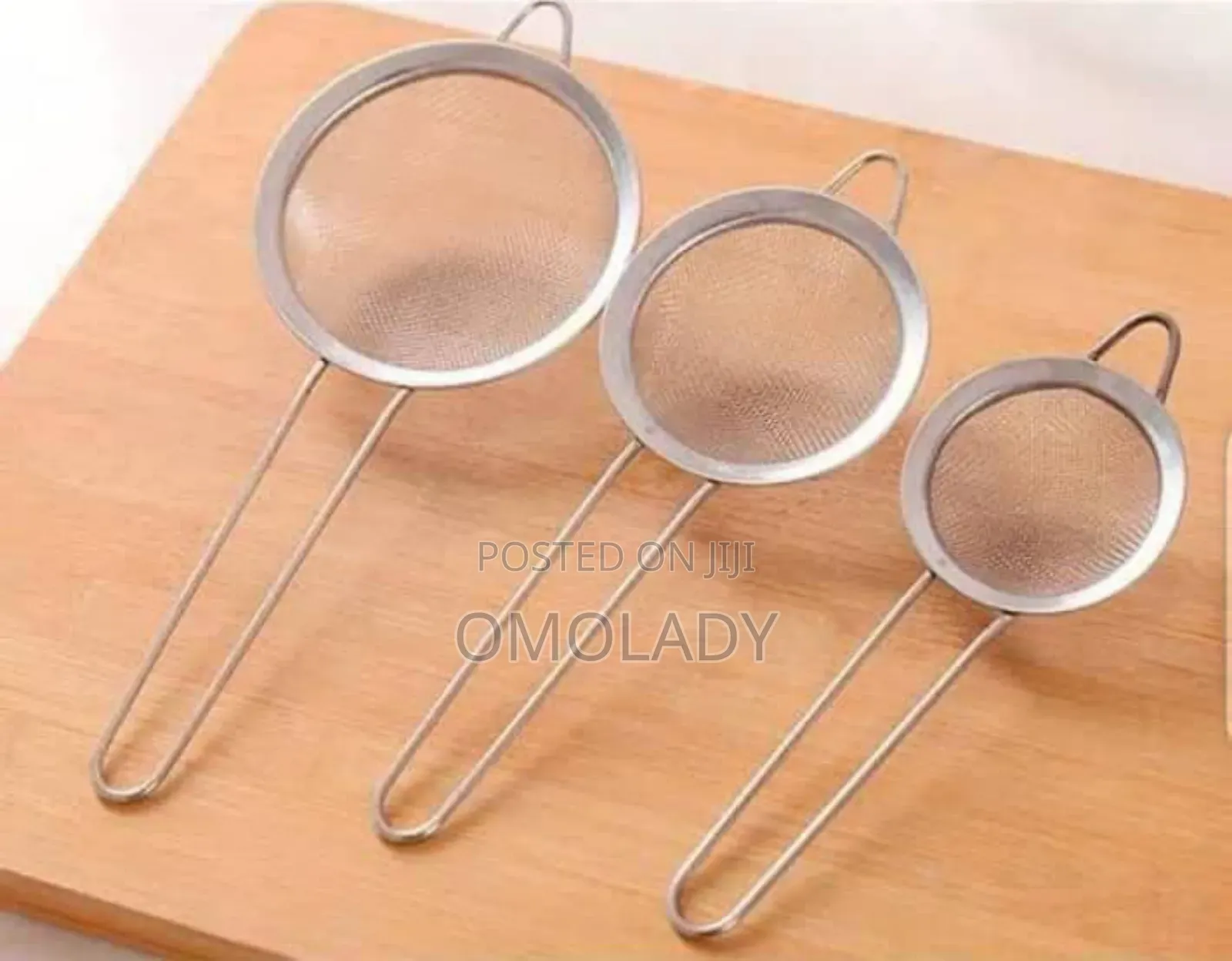 3pcs Stainless Strainer/Sieve