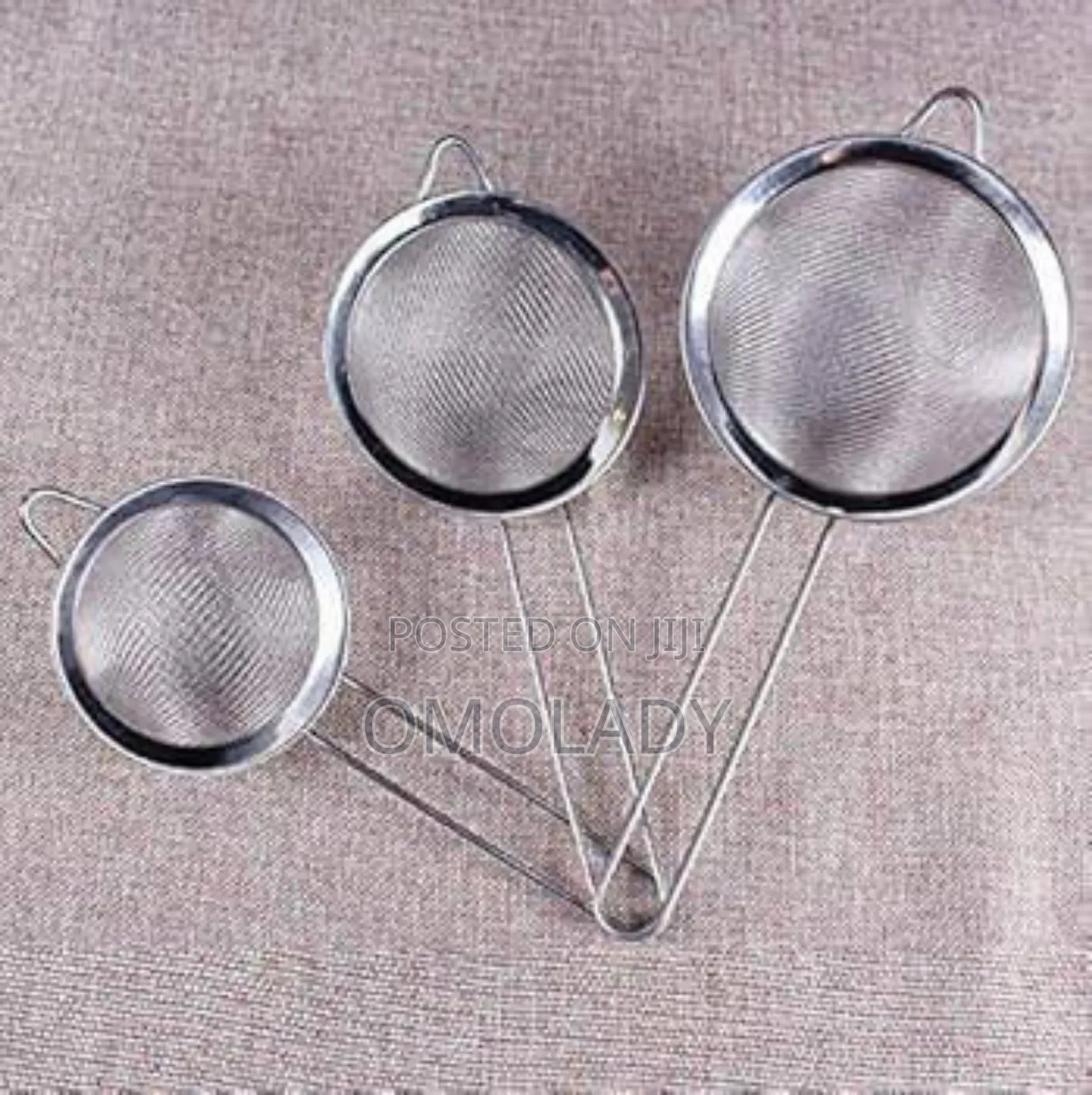 3pcs Stainless Strainer/Sieve
