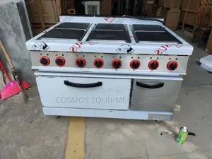 6 Burner Electric Cooker With Oven