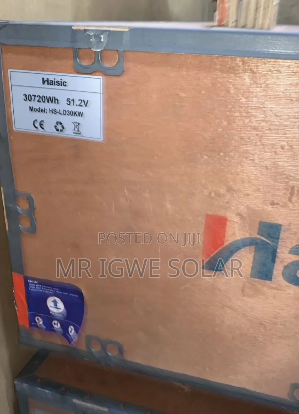 30kwh Haisic Battery