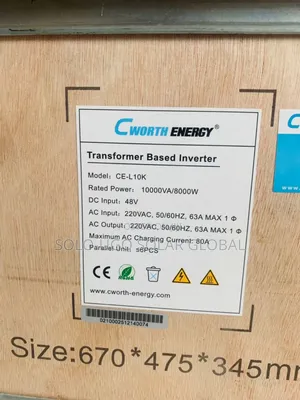 10000va/8000w Cworth Transformer Based Hybrid Inverter