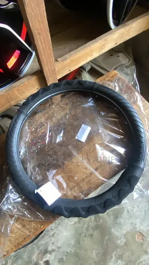 Black Steering Cover