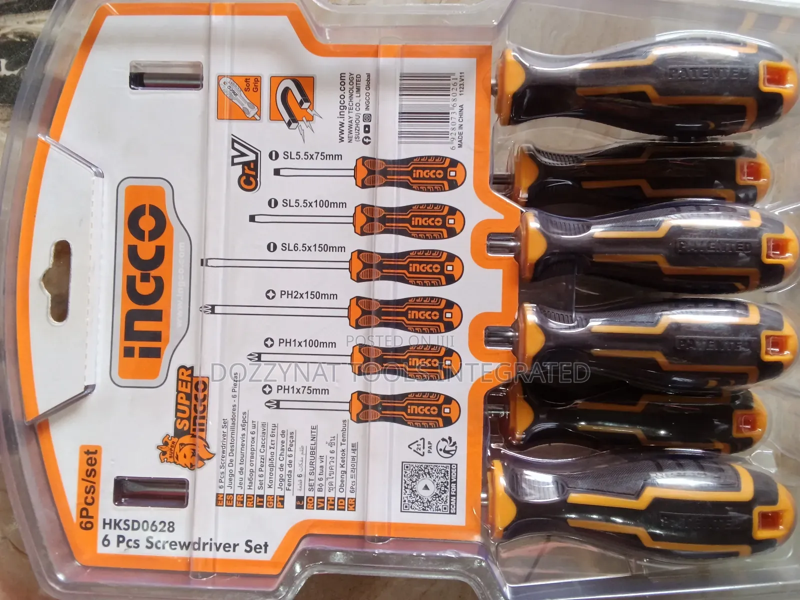 Ingco Combination Screwdriver Set