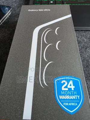 New Samsung Galaxy S26 Ultra 5G 1 TB Black