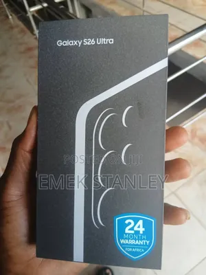 New Samsung Galaxy S26 Ultra 5G 1 TB Black
