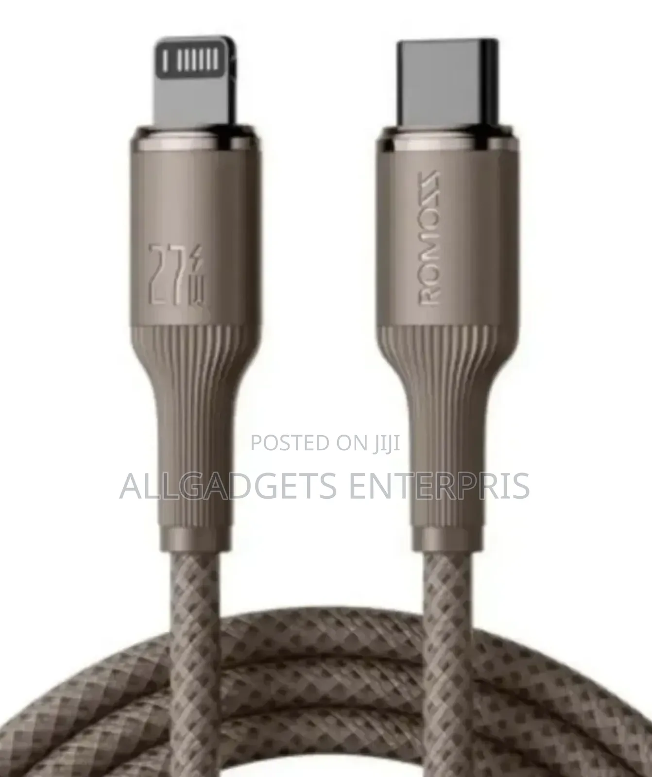 Romoss Type C to Lighting 27W iPhone Cable