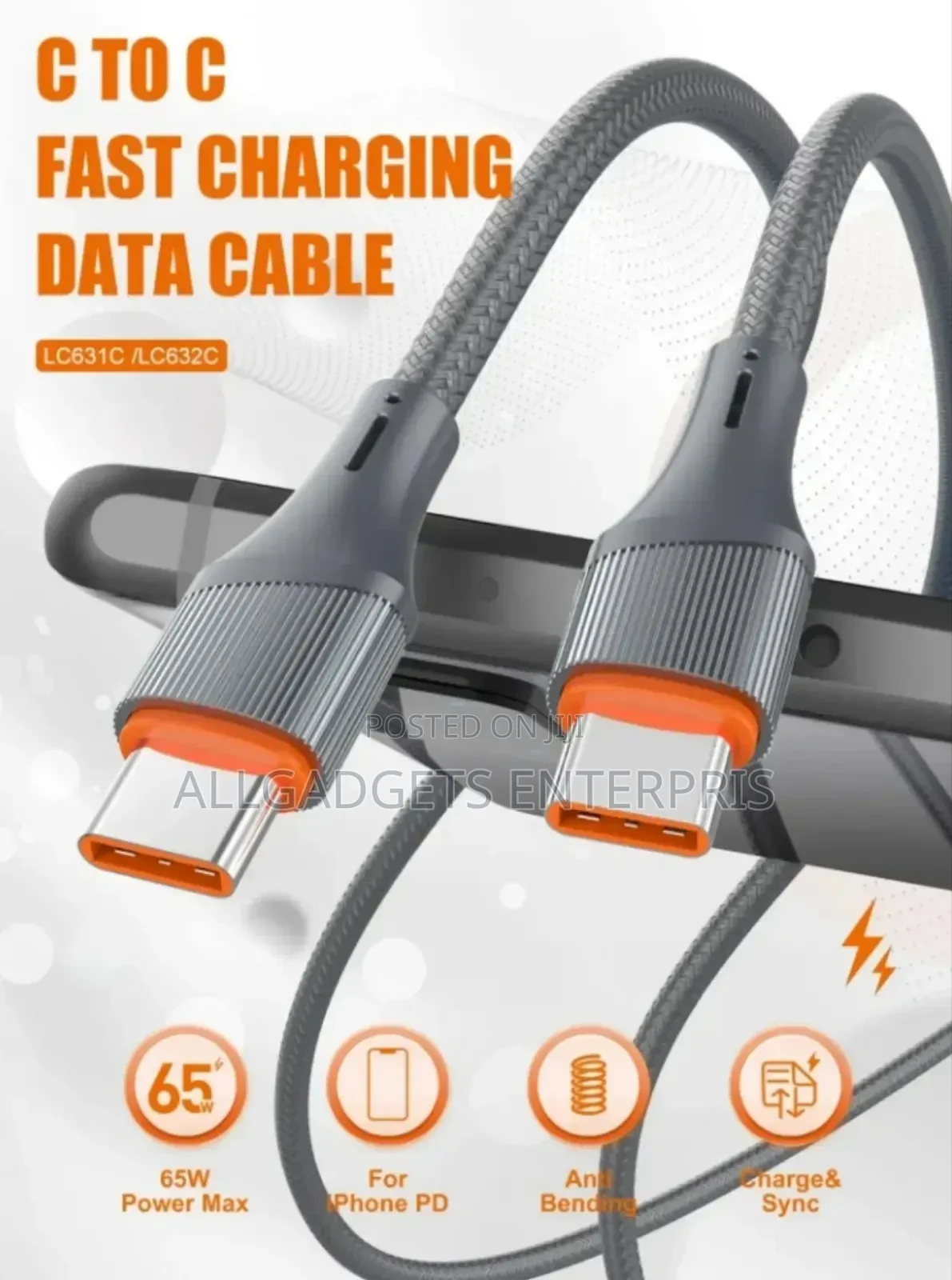 Ldnio 100W Macbook Charging Cables