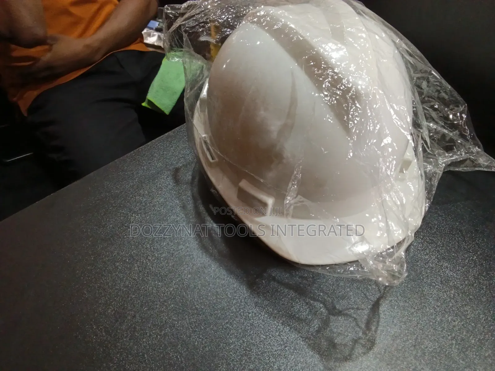 Safety White Helmet.