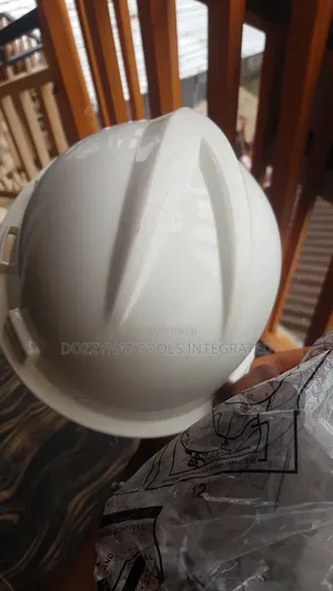 Safety White Helmet.