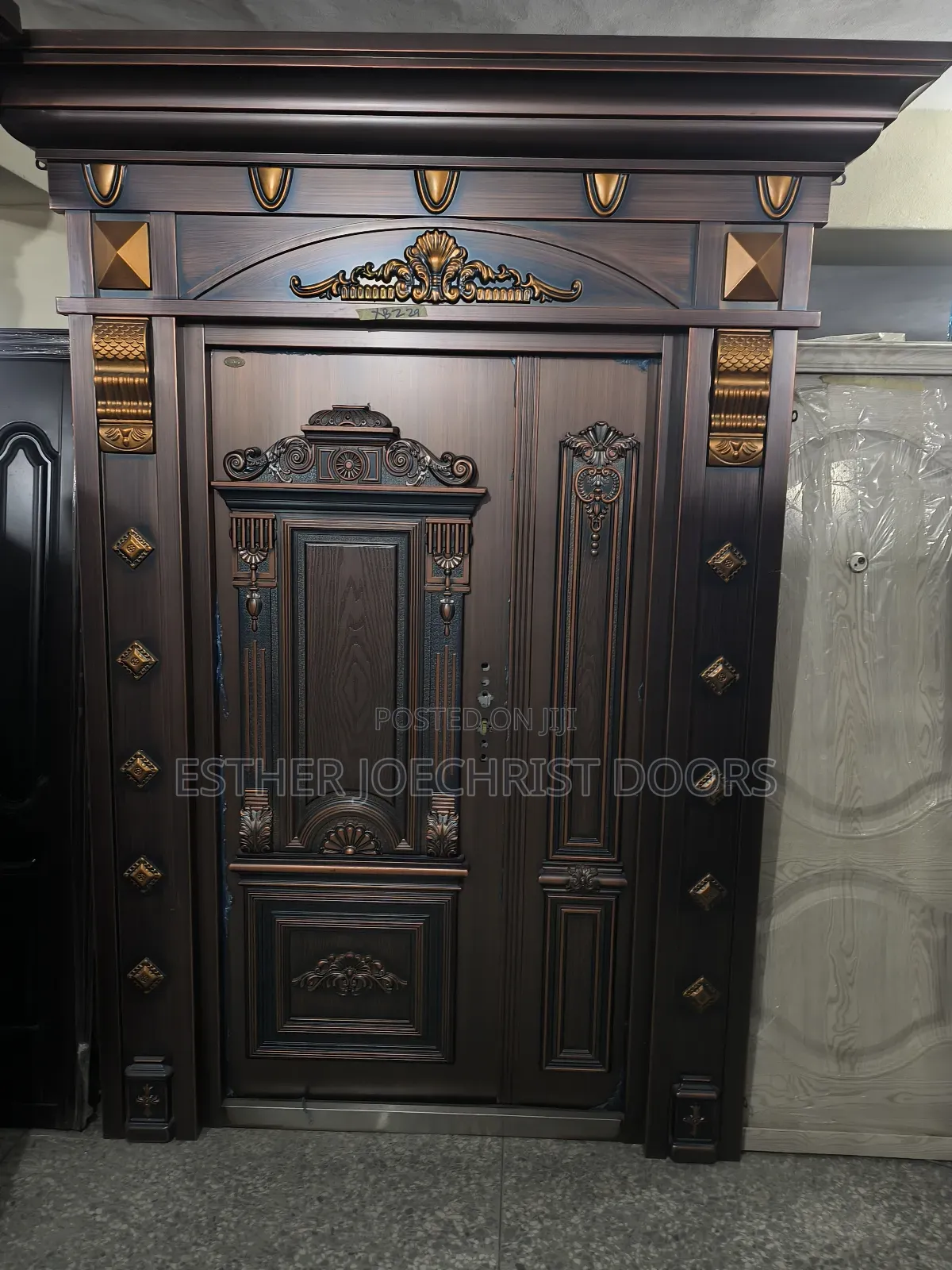 Copper Ark and Pillar Door
