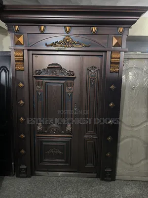 Copper Ark and Pillar Door
