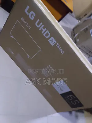 Lg 65inch Frameless Smart Tv + Miracast