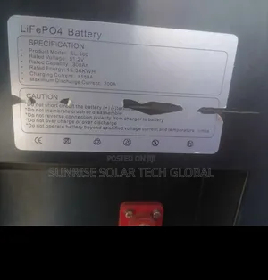 Fibon Solar 51.2v 300ah Lithium Battery – Massive 15.36kwh Storage