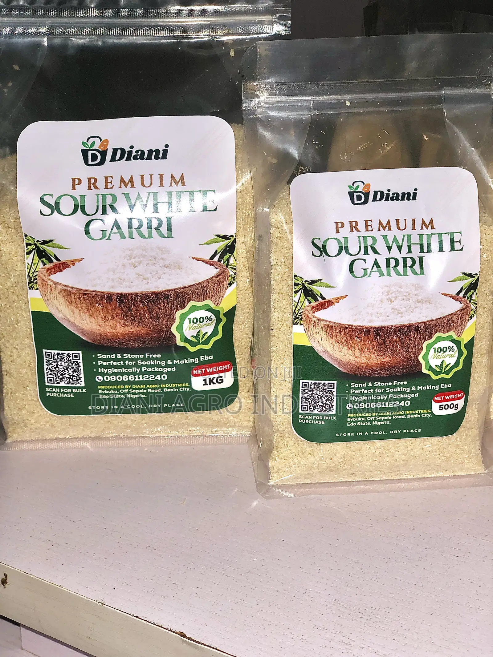 Sour White Garri