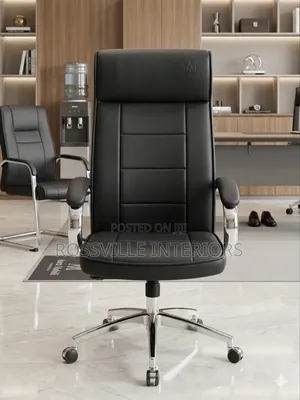 Executive Leather Chair – Boss Level Seating