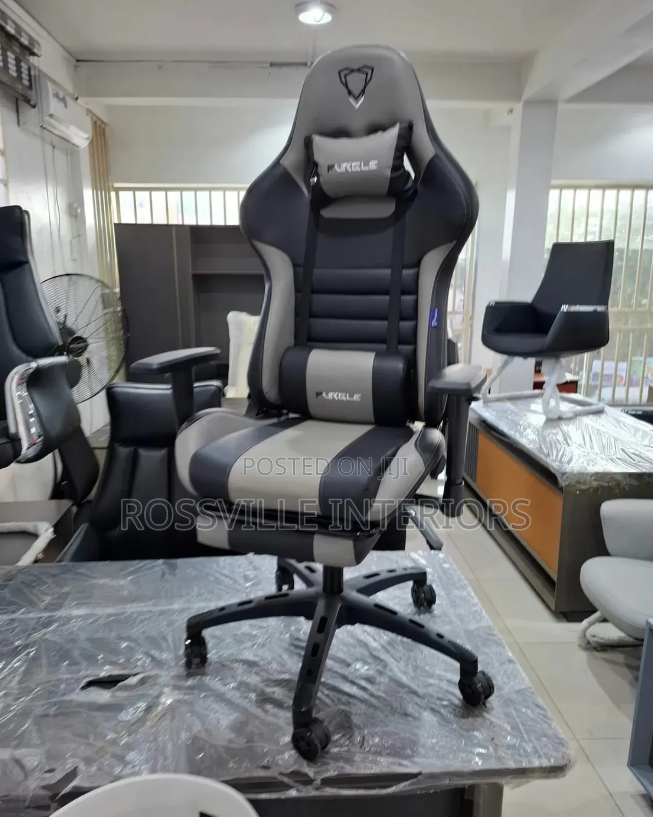 Adjustable High-Back Gaming Chair – Full Body Support