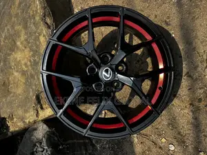 17rim Pure Black With Tech of Red