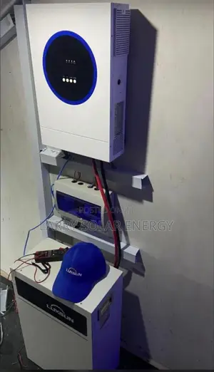 10kva Installation With 15kwh Battery and 12pics of 550w Solar Panel
