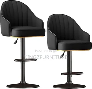 A Modern, Height-Adjustable Swivel Bar Stool, Price Per One