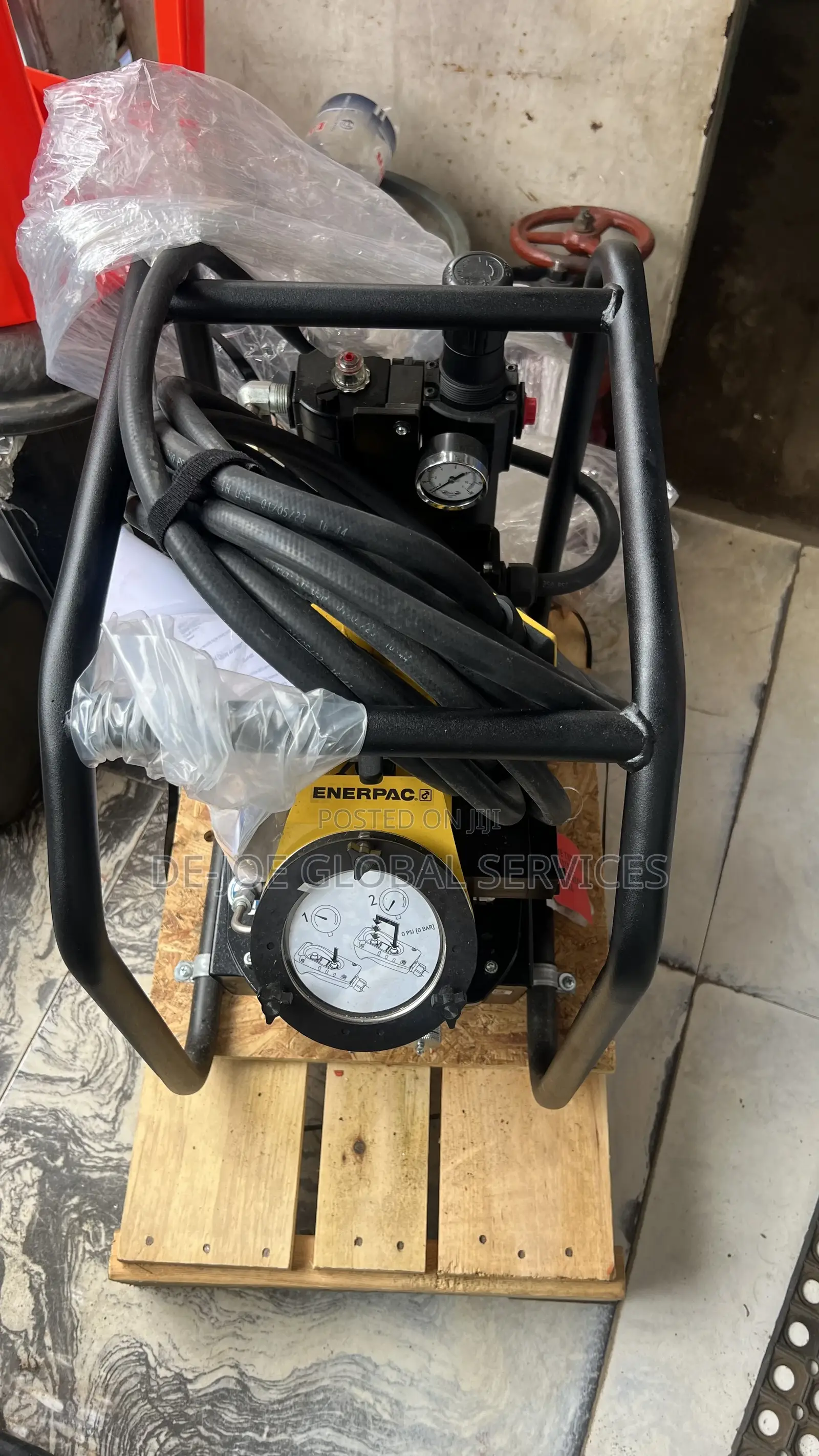 Enerpac Za4-Series Air-Driven Hydraulic Torque Wrench Pump