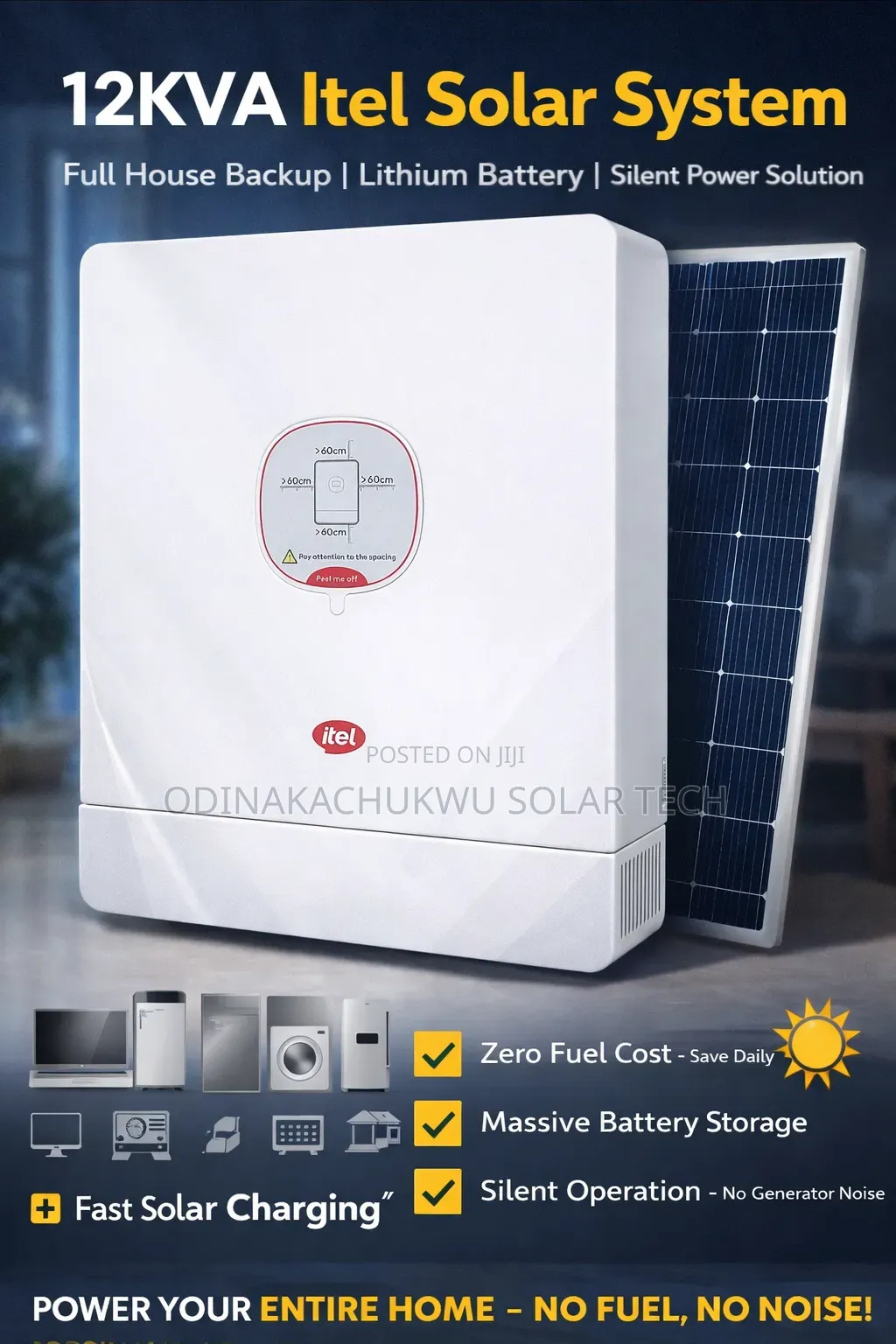 12kva Itel Solar Inverter