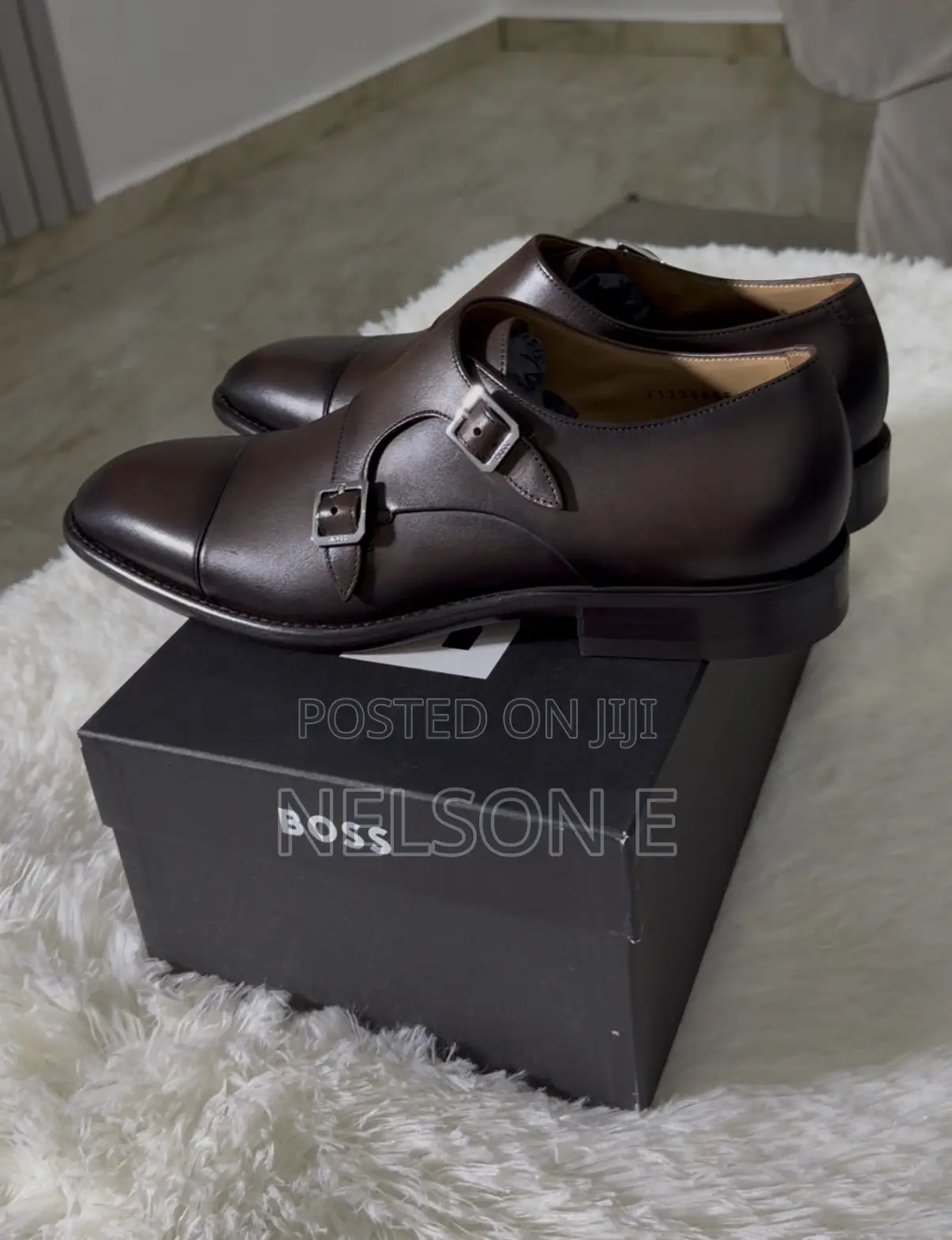 100% Original Boss Double Monkstrap Shoe