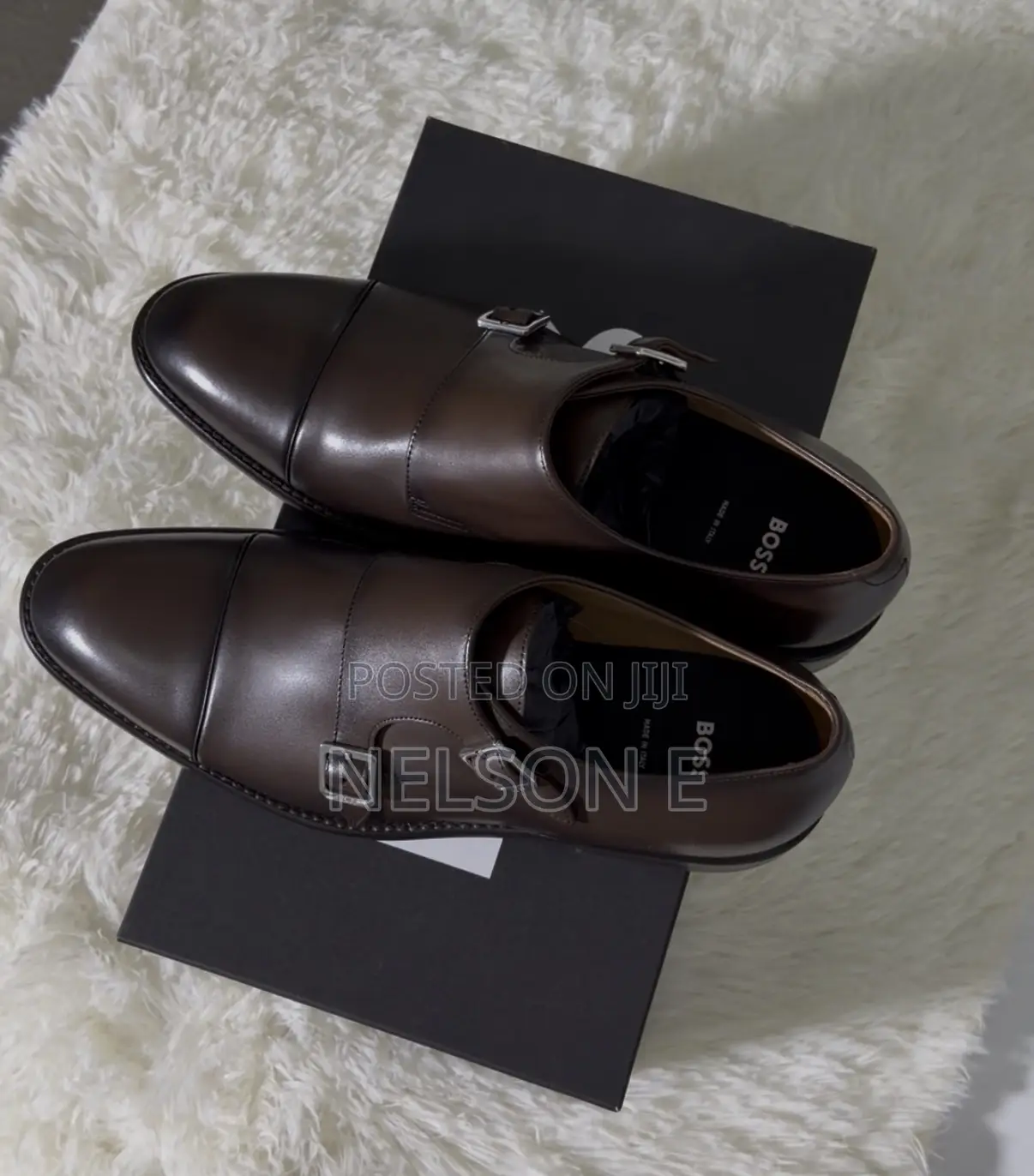 100% Original Boss Double Monkstrap Shoe