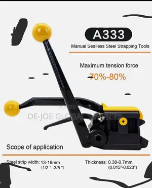 Manual Seal Less Steel Strapping Tool Model A333