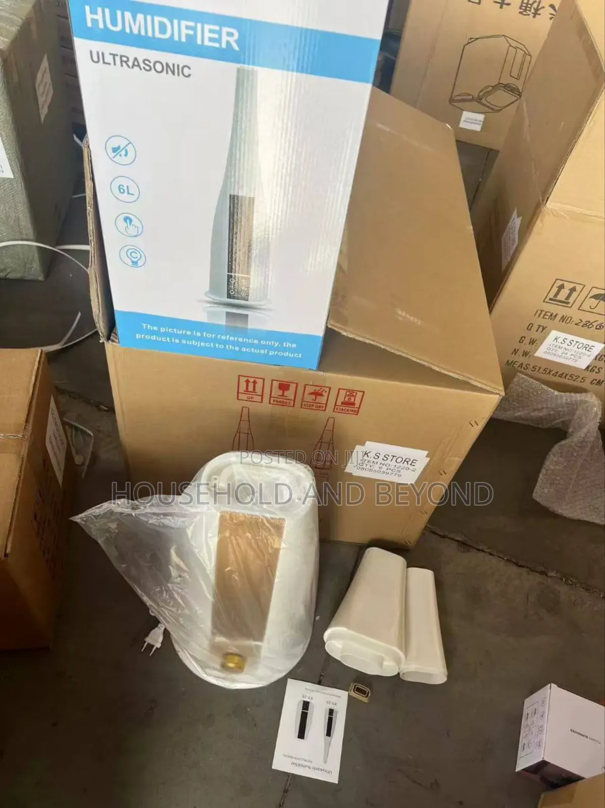 6l Ultrasonic Aromatherapy Humidifier Diffuser