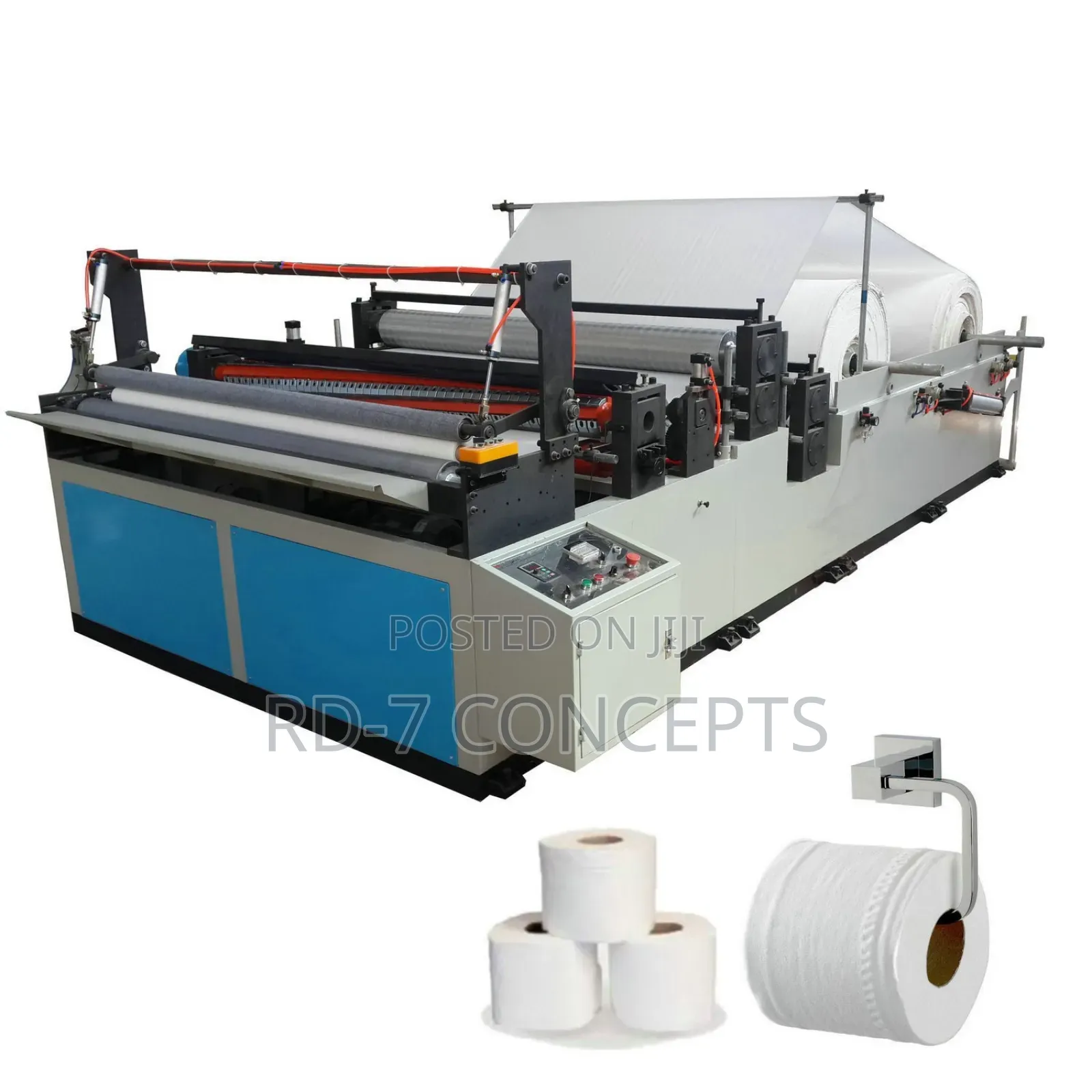 Toilet Tissue Paper Industry Setup Installation