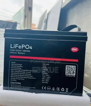 Itel 100ah 1280w Lithium Battery