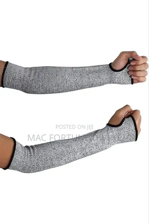 Anti Cut Sleeves Grey Colour [12k A Pair]