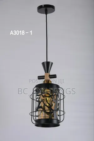 Single Iron Dropping Pendant Light