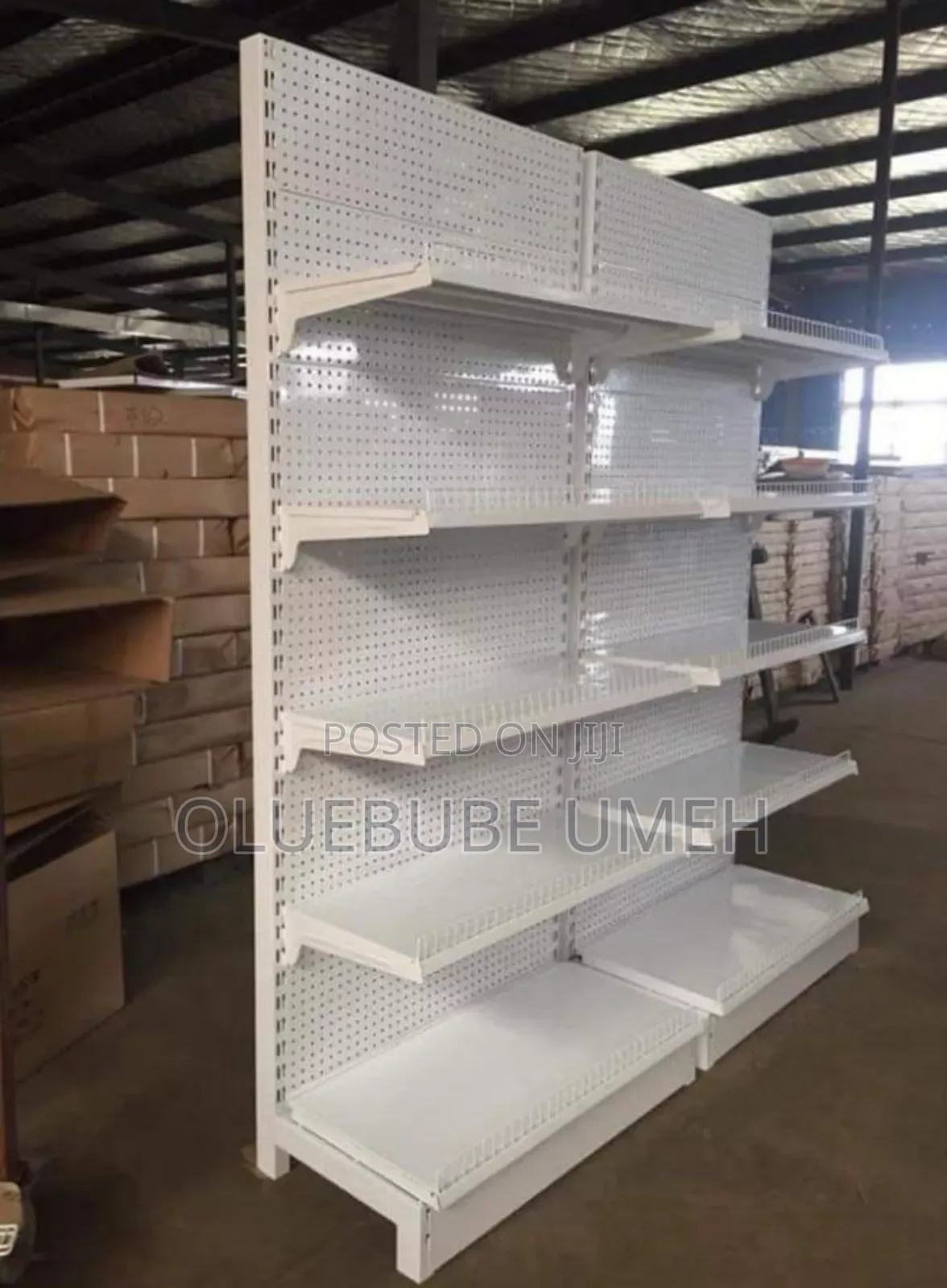 Single Side Supermarket Display Rack
