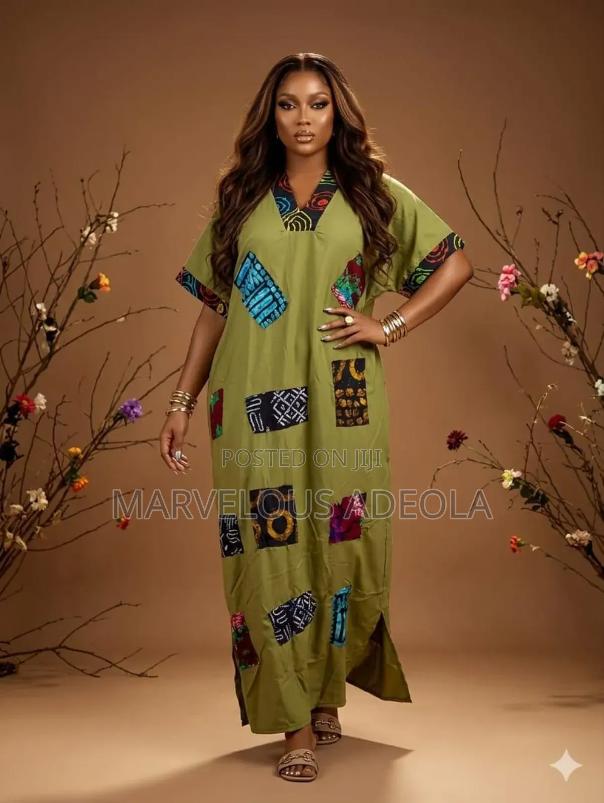 Bubu Gown With Designs