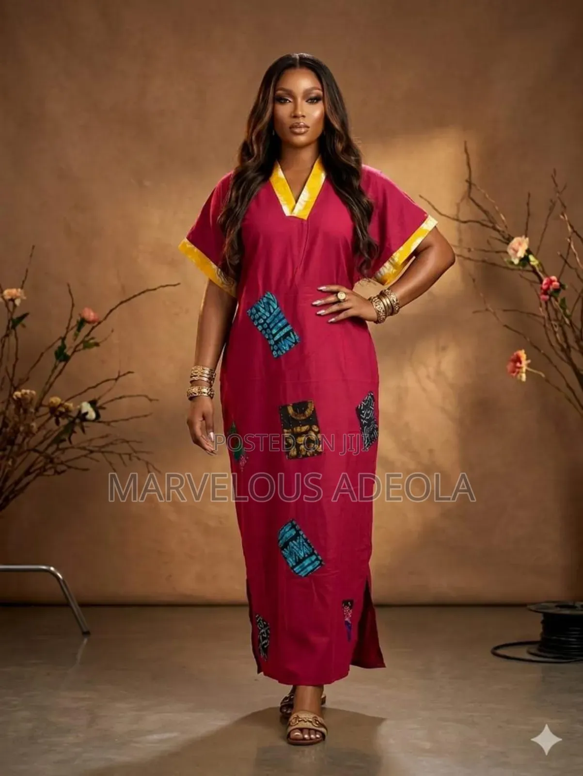Bubu Gown With Designs