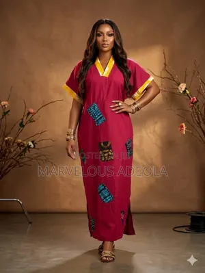 Bubu Gown With Designs