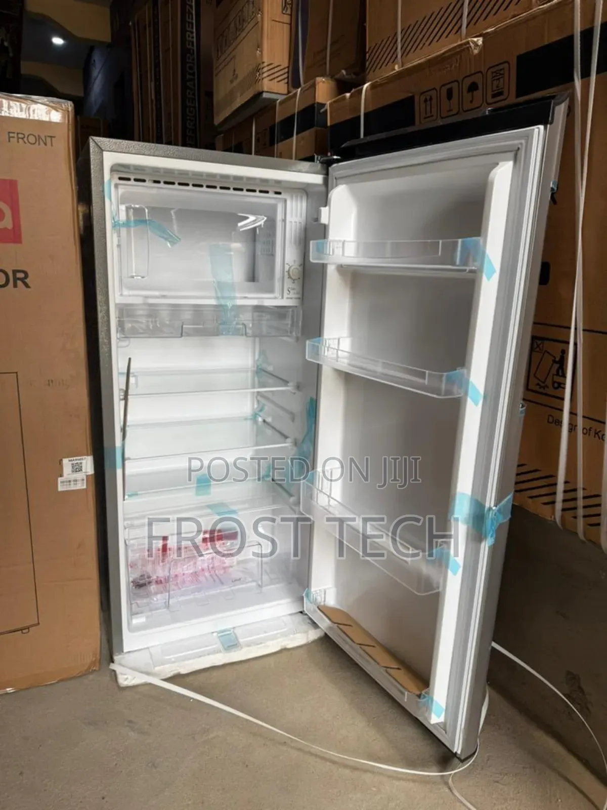 Barossa Single Door Refrigerator Stainless Body