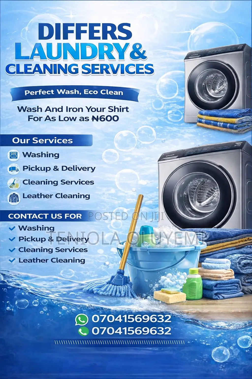 Affordable Laundry and Cleaning Service