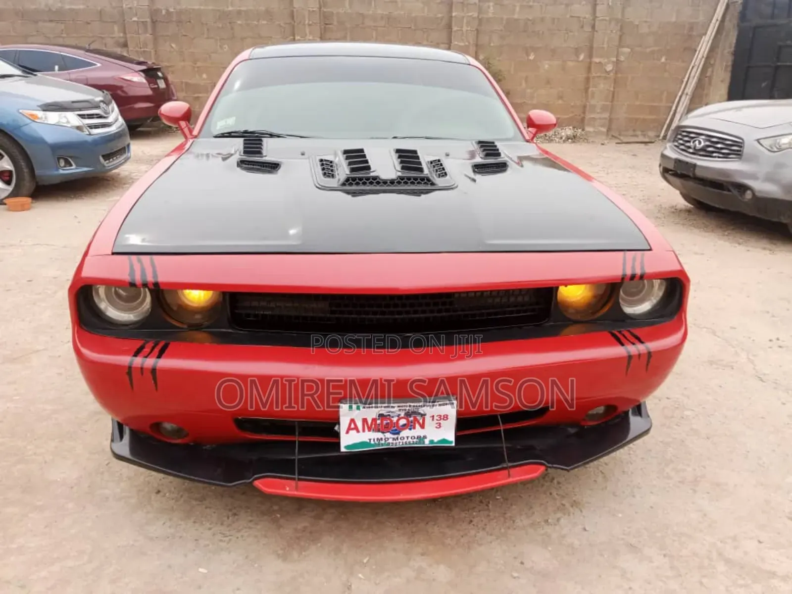 Dodge Challenger 2012 Red