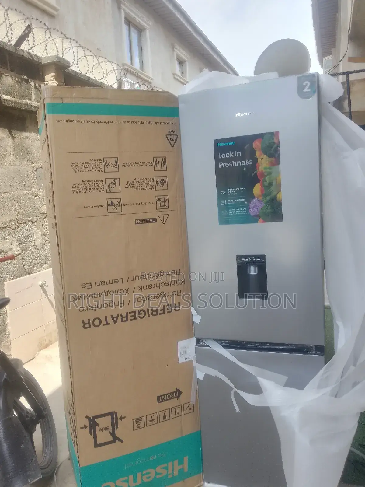 Hisense 35dcb Double Door Refrigerator
