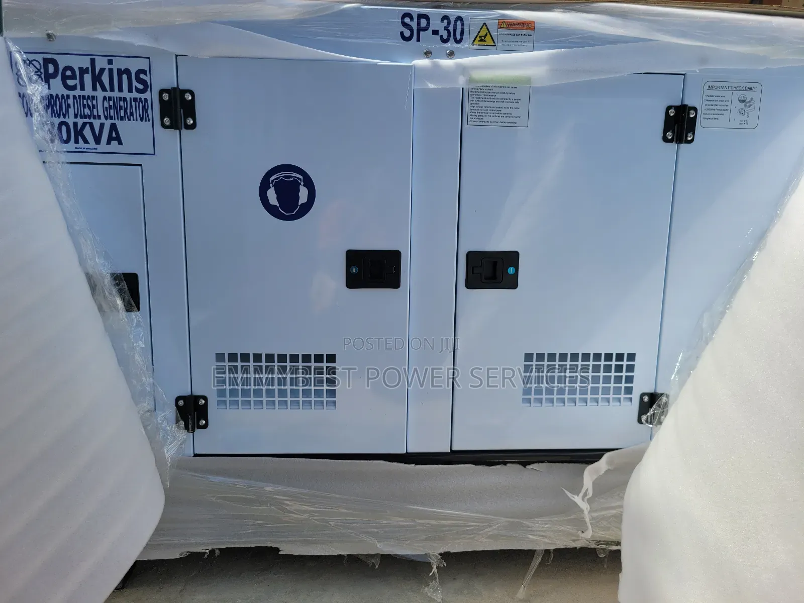 100% Copper Perkins 30kva Lister