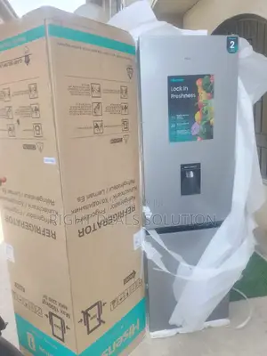Spacious 264l Hisense Double Door Bottom Freezer Fridge
