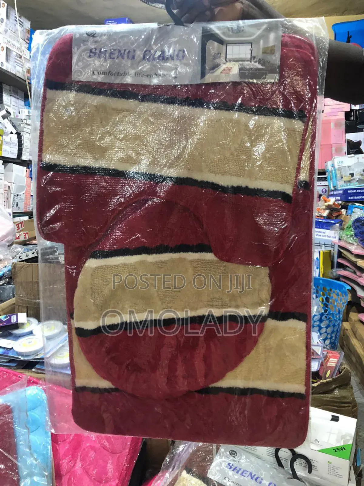 3 in 1 Soft Bathroom Mat Set