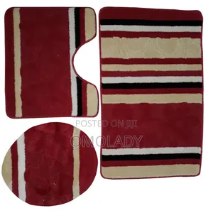 3 in 1 Soft Bathroom Mat Set