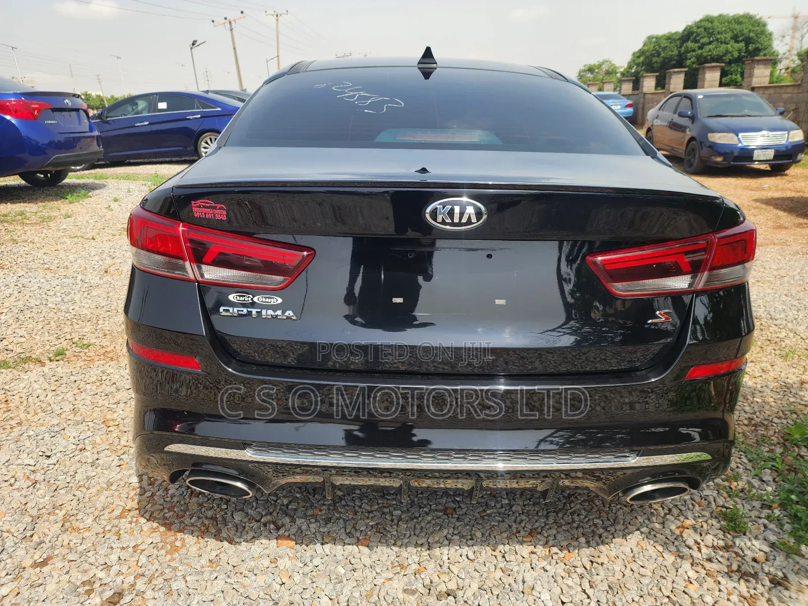 Kia Optima S 2019 Black