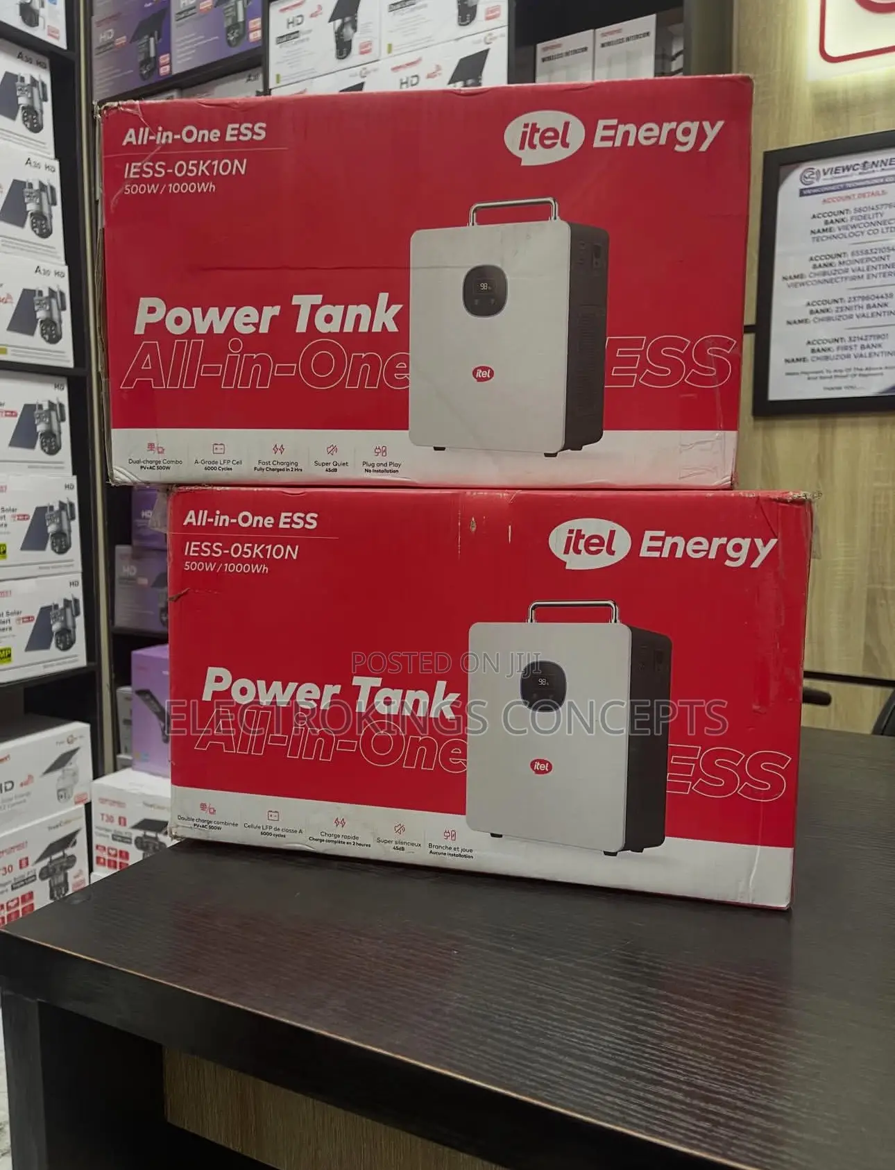 Original Portable Itel 500w Power Tank