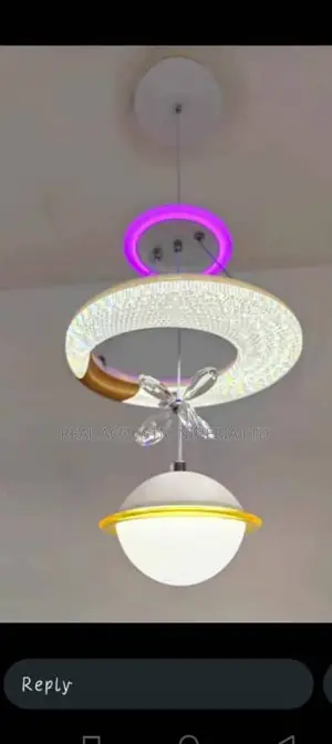 Modern Space-themed Led Pendant Chandelier