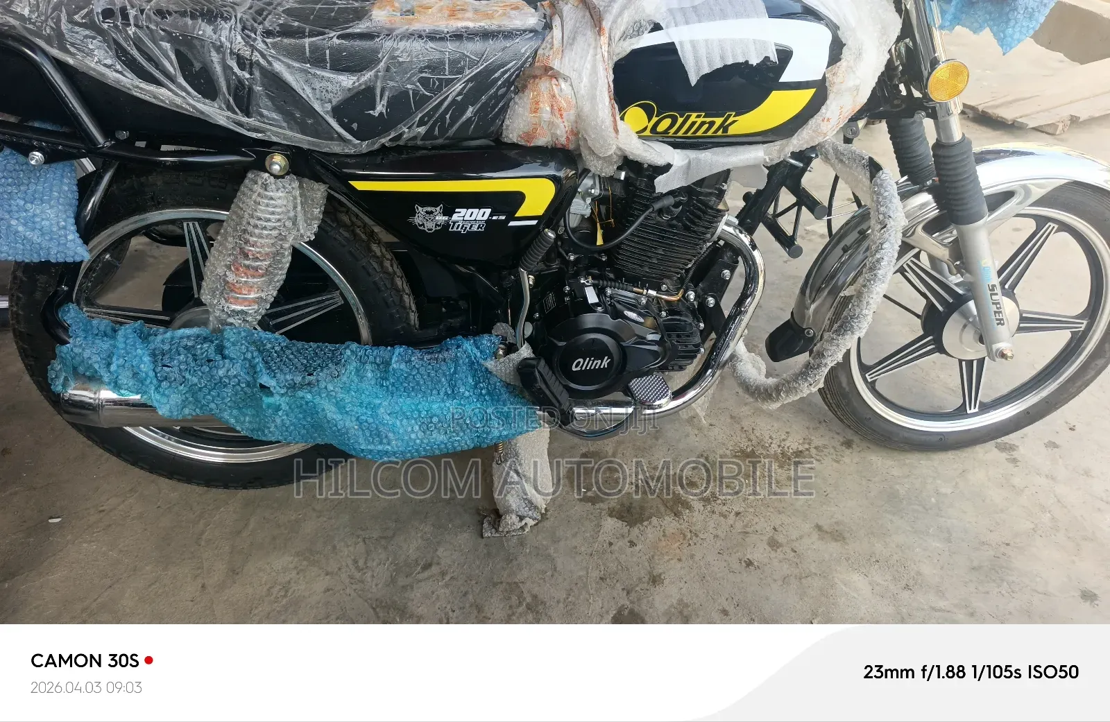 New Qlink XF 200 2026 Black